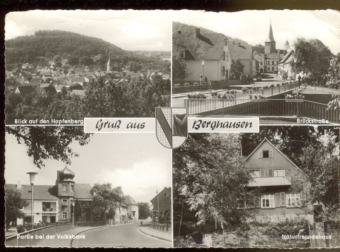 BERGHAUSEN - 4 VEDUTE/4 BILDER - V1961
