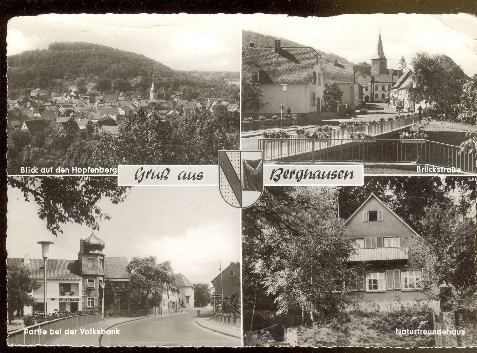 BERGHAUSEN - 4 VEDUTE/4 BILDER - V1961