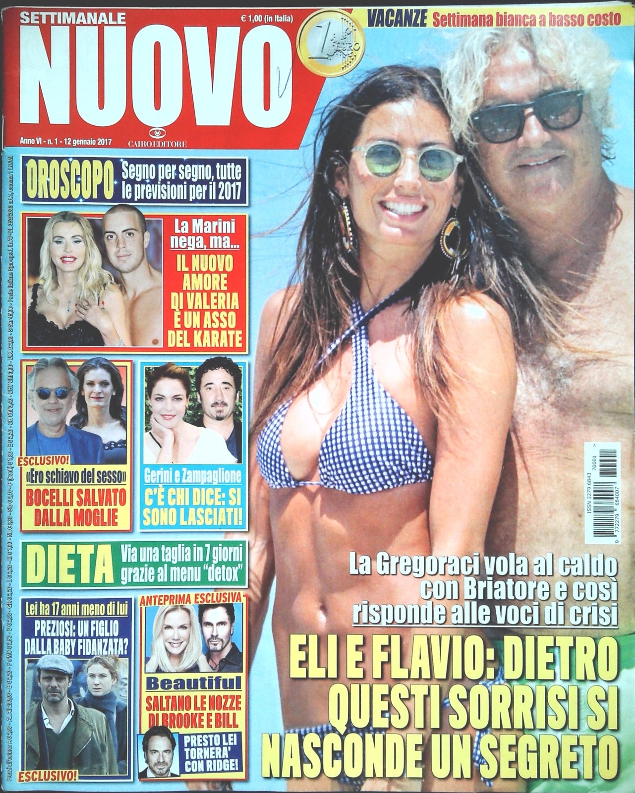SETTIMANALE NUOVO 12 GENNAIO 2017 - BRIATORE - MARINI - OCELLI - GERINI -