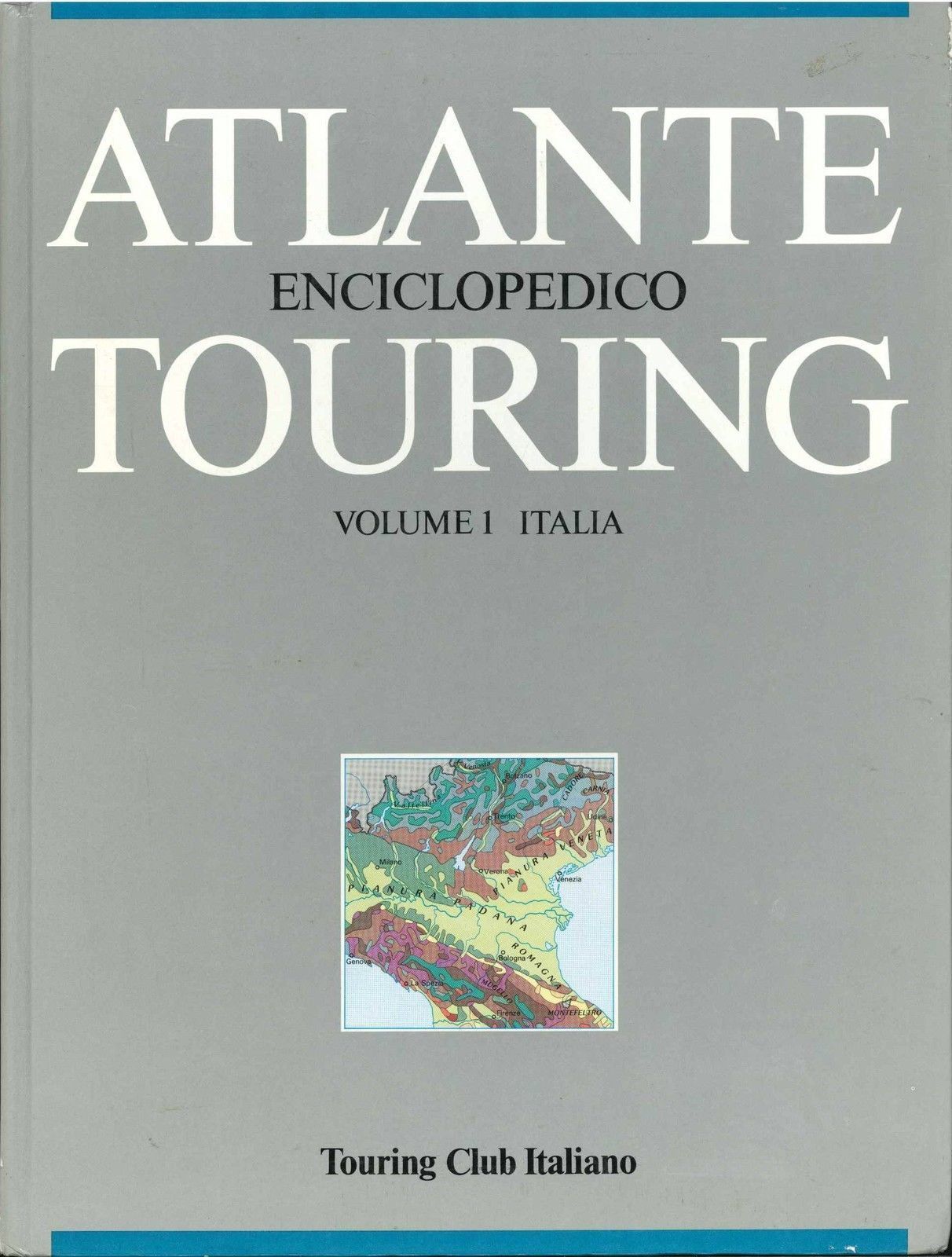 ATLANTE ENCICLOPEDICO DEL TOURING CLUB ITALIANO- VOL. 1 ITALIA - OUTLET DEL LIBR