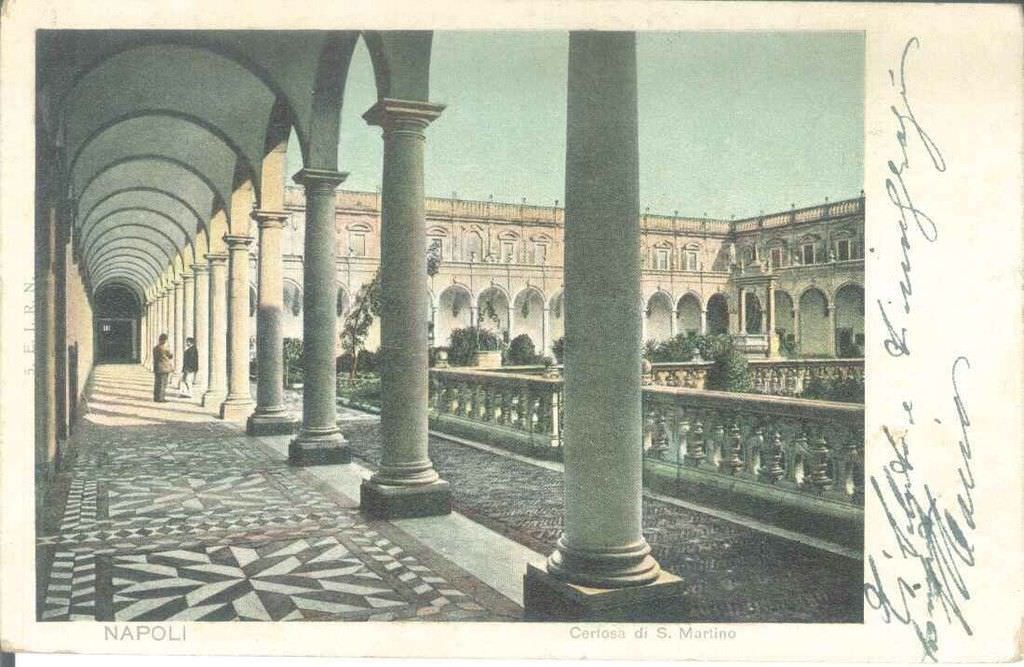 NAPOLI - CERTOSA DI SAN MARTINO - V1902 - COLORATA