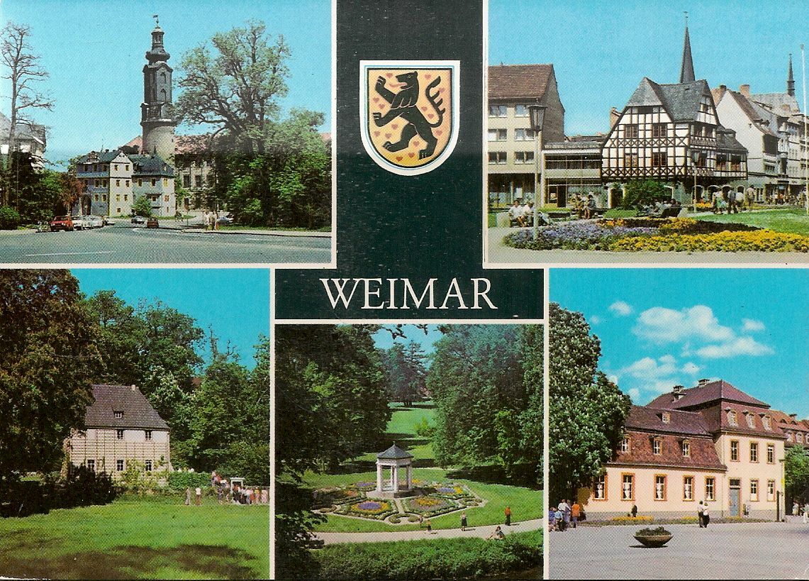 WEIMAR - CINQUE VEDUTE - AC015-047