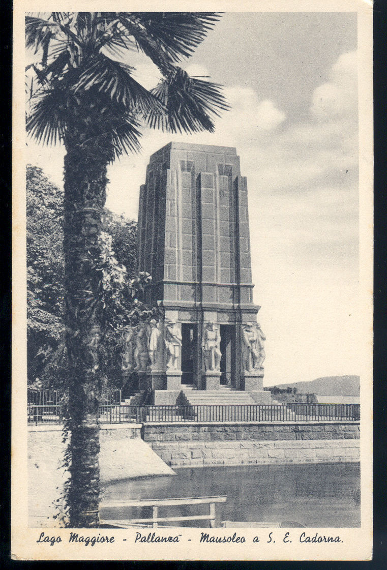 PALLANZA - MAUSOLEO A S. E. CADORNA - NV