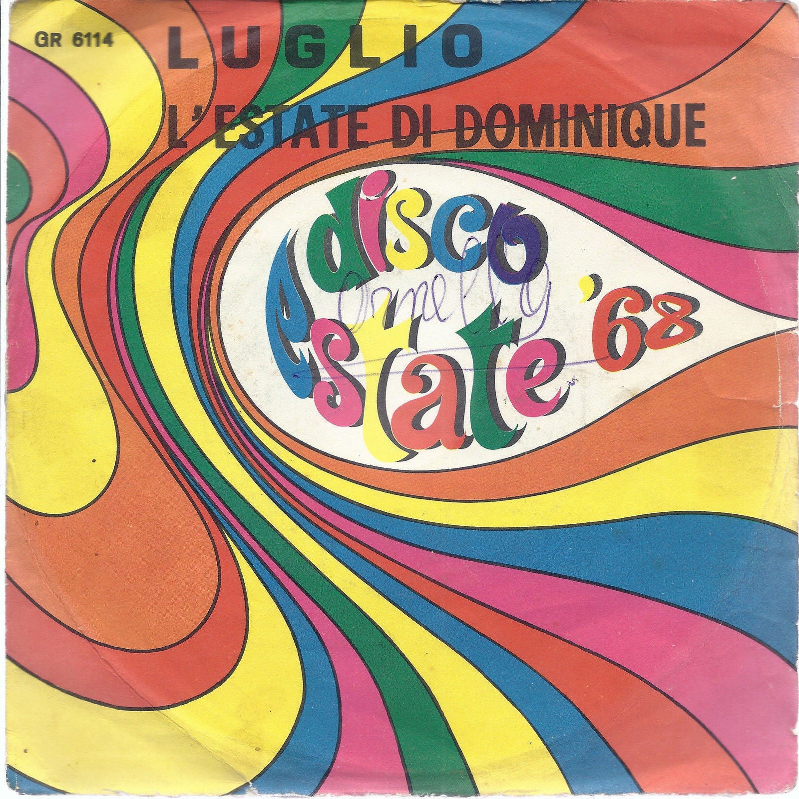 LUGLIO = RUDY RICKSON - L'ESTATE DI DOMINIQUE = EDY BRANDO e Orch. M° Battaini