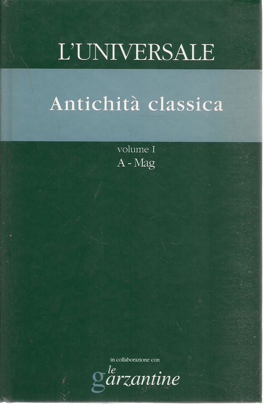 L'UNIVERSALE GRANDE ENCICLOPEDIA TEMATICA-VOL. 16-ANTICHITA CLASSICA VOL 1 A-Mag