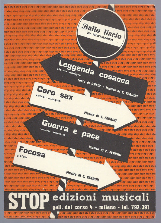 LEGGENDA COSACCA - CARO SAX - GUERRA E PACE - FOCOSA (C. Ferrini) # SPARTITO
