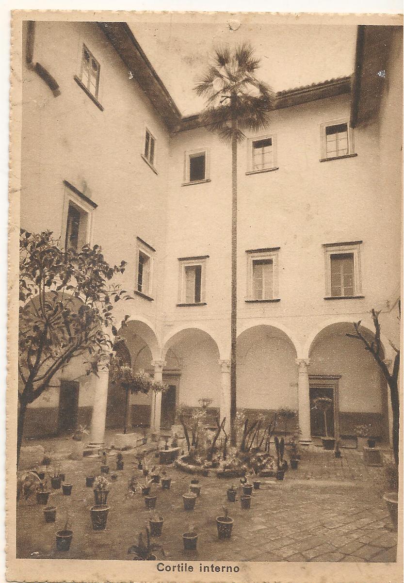 ASCOLI PICENO - COLLEGIO S. EMIDIO - CORTILE INTERNO - NV