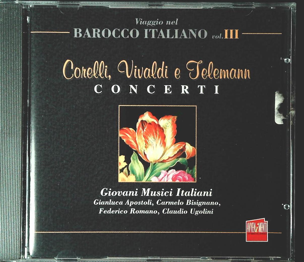 VIAGGIO NEL BAROCCO ITALIANO - CORELLI - VIVALDI E TELEMANN - CD