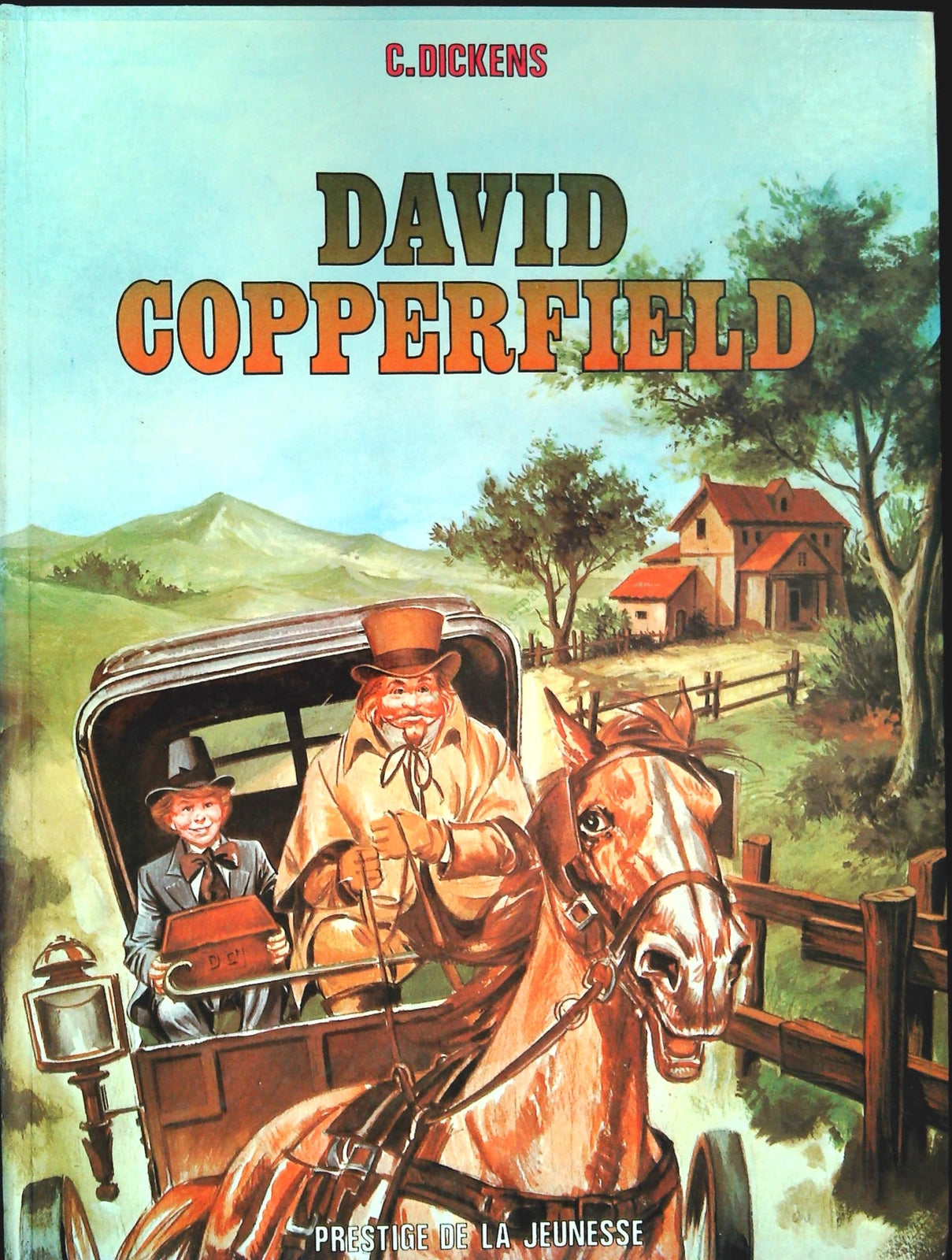 DAVID COPPERFILED - CHARLES DICKENS - FRENCH TEXT