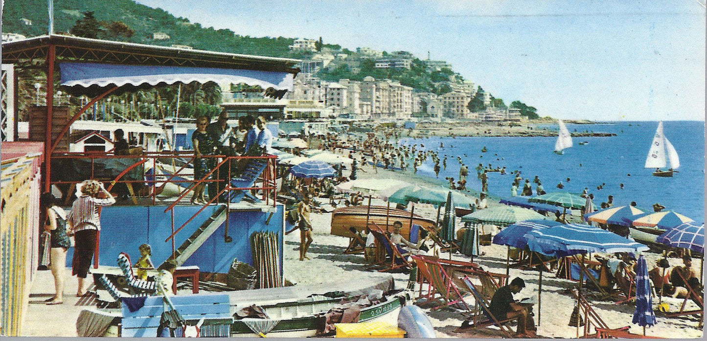 VARAZZE - PARTICOLARE DELLA SPIAGGIA - V 1968 - Babycard