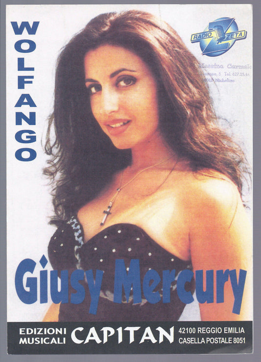 WOLFANGO (Bonfanti,Reggi,Orsini-Cavazza,Agate,Papaluca)=GIUSY MERCURY # SPARTITO