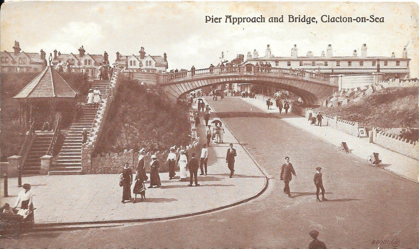 CLACTON-ON-SEA - PIER APPROACH AND BRIDGE - NV/NT