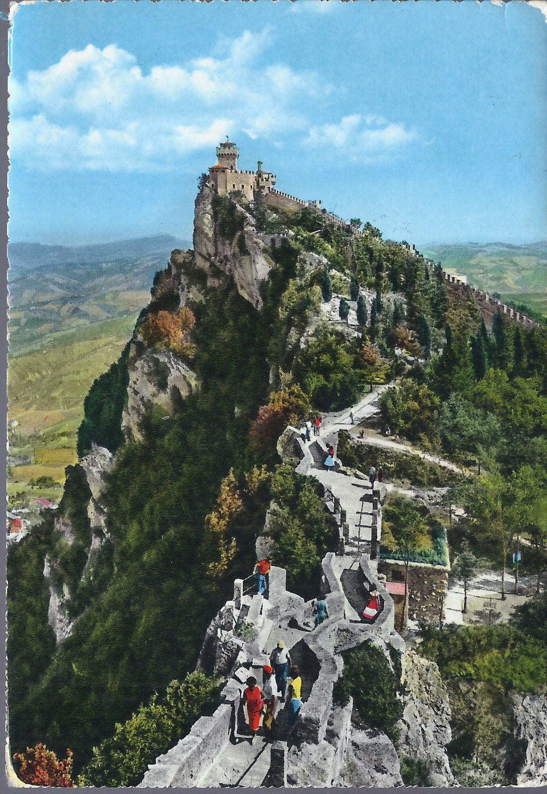 REPUBBLICA DI S. MARINO - LA GUAITA E LA PASSERELLA - V 1962