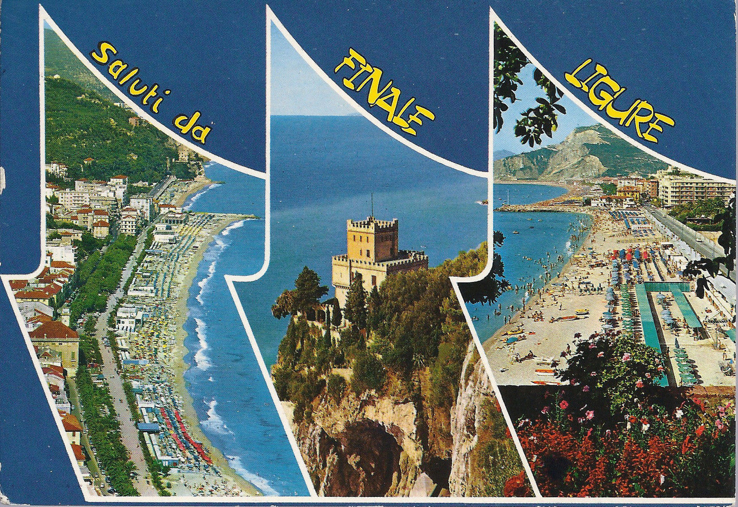 FINALE LIGURE - SALUTI - PANORAMA - IL CASTELLO - LA SPIAGGI
