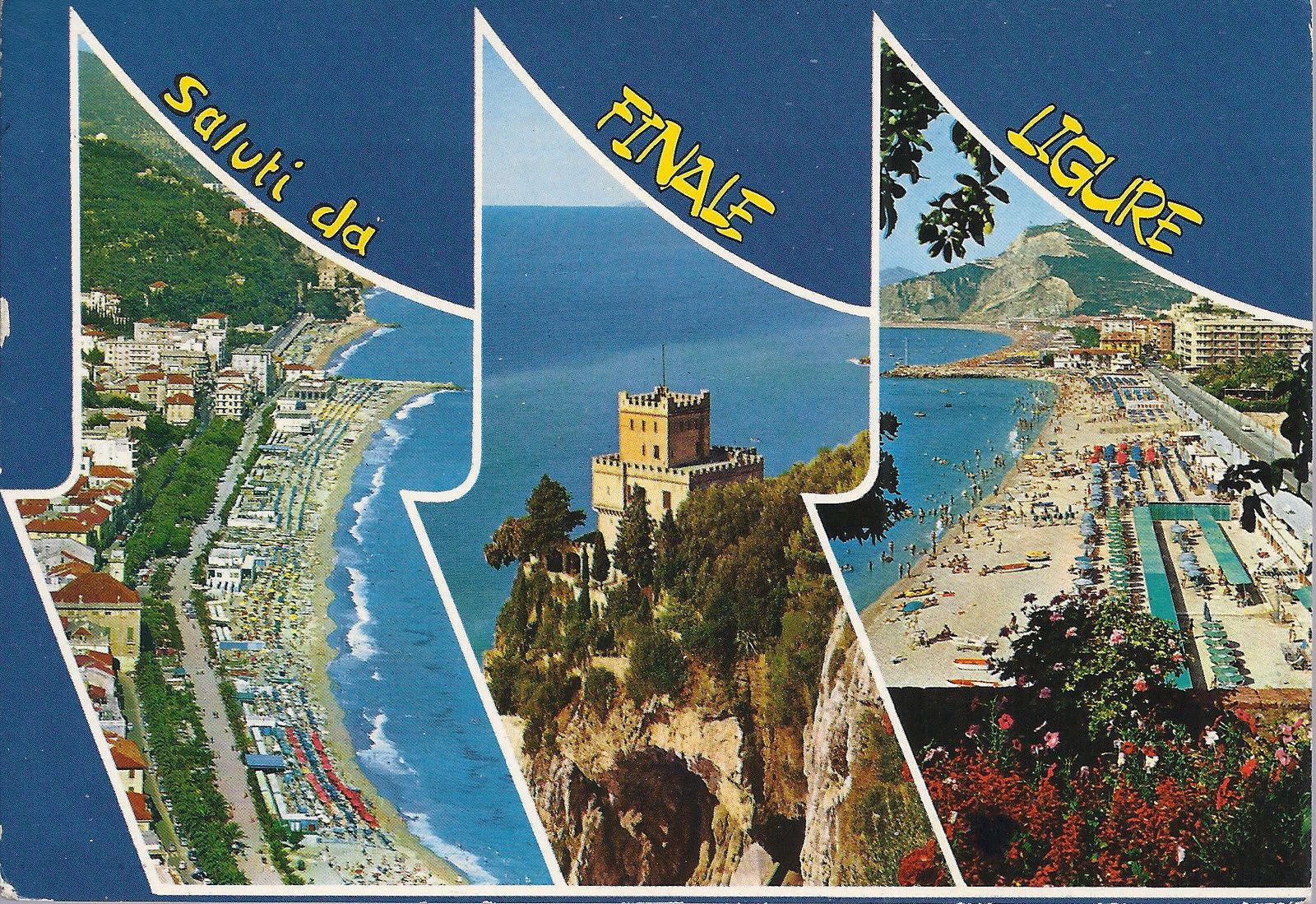FINALE LIGURE - SALUTI - PANORAMA - IL CASTELLO - LA SPIAGGI