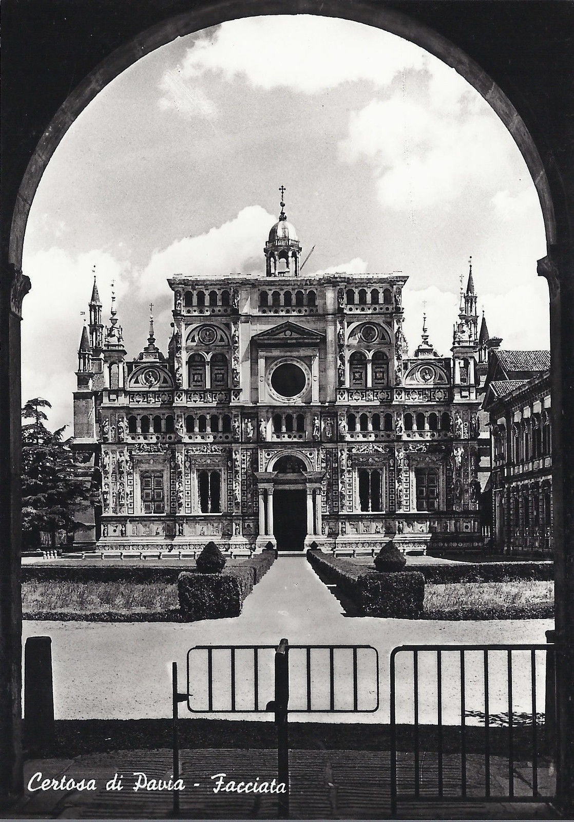 CERTOSA DI PAVIA - FACCIATA - NV