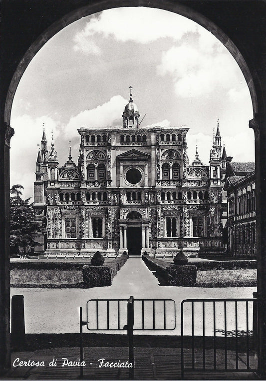 CERTOSA DI PAVIA - FACCIATA - NV