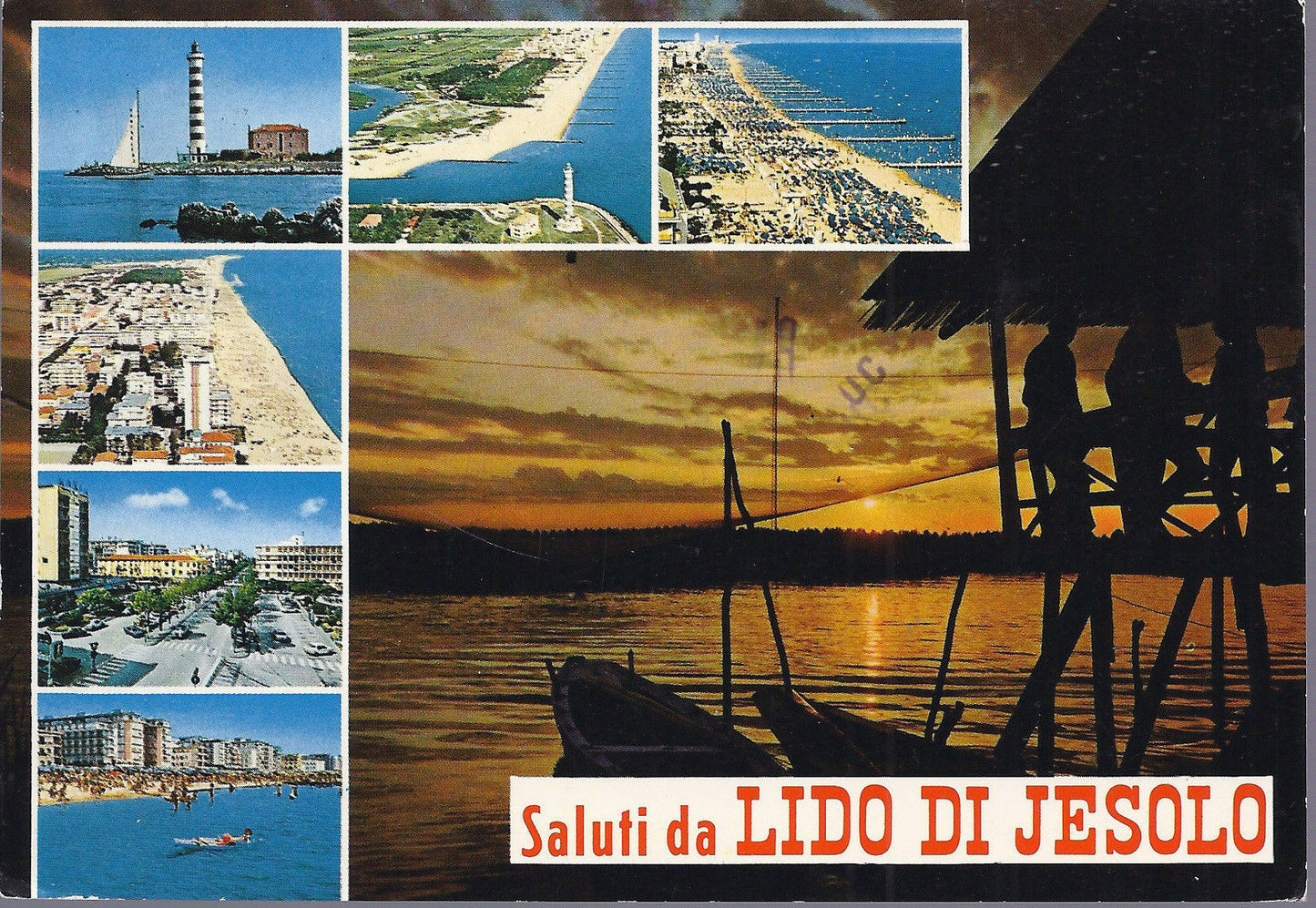 LIDO DI JESOLO - SALUTI - 7 VEDUTINE - VSD - FG