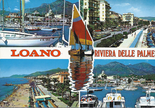 LOANO - RIVIERA DELLE PALME - 4 VEDUTE - V1994