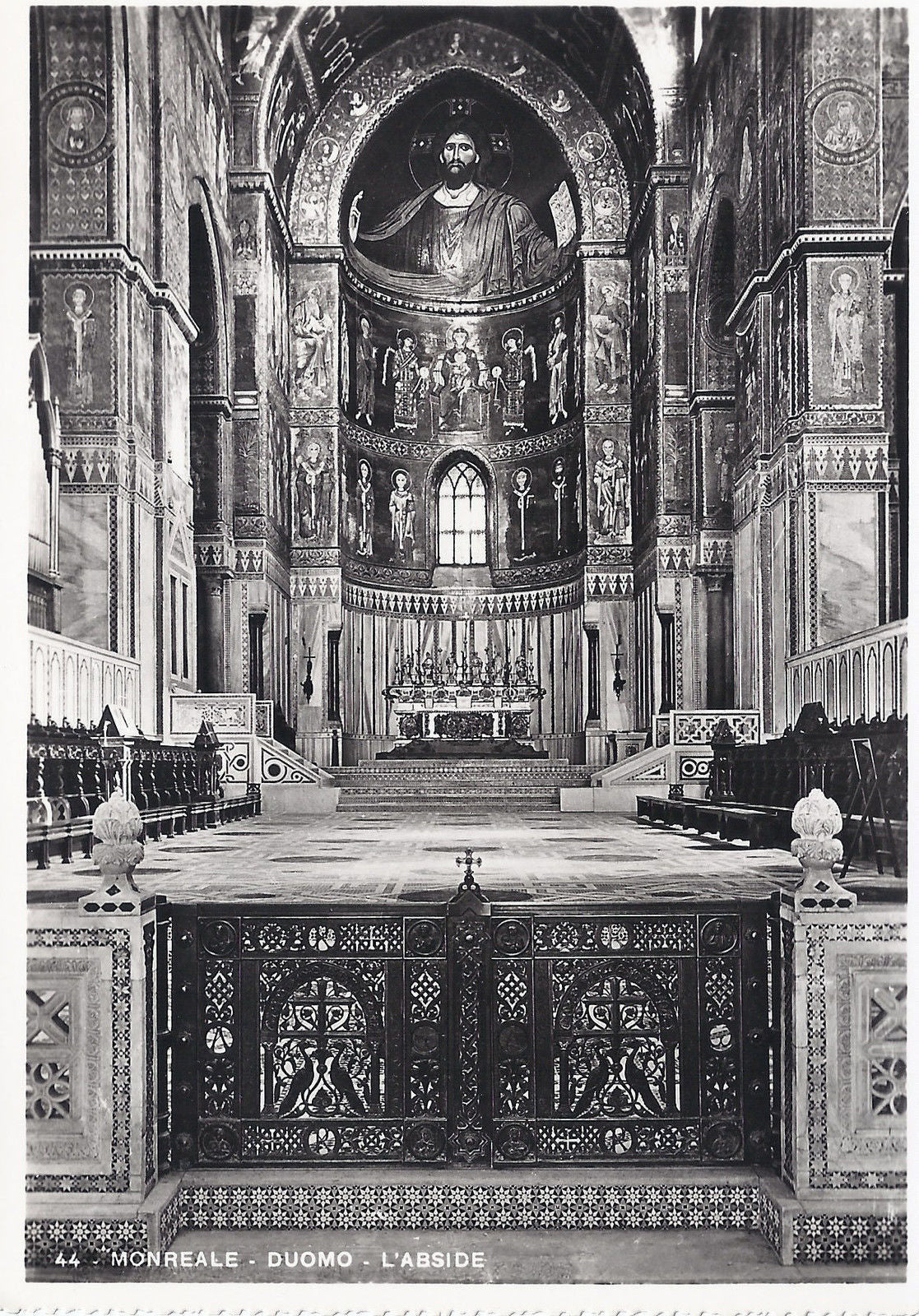 MONREALE - DUOMO - L'ABSIDE - NV