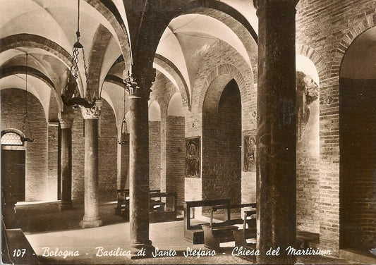 BOLOGNA - BASILICA DI SANTO STEFANO CHIESA DEL MARTIRIUM - NV