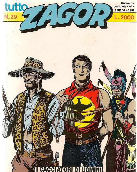 TUTTO ZAGOR N° 29 - I CACCIATORI DI UOMINI