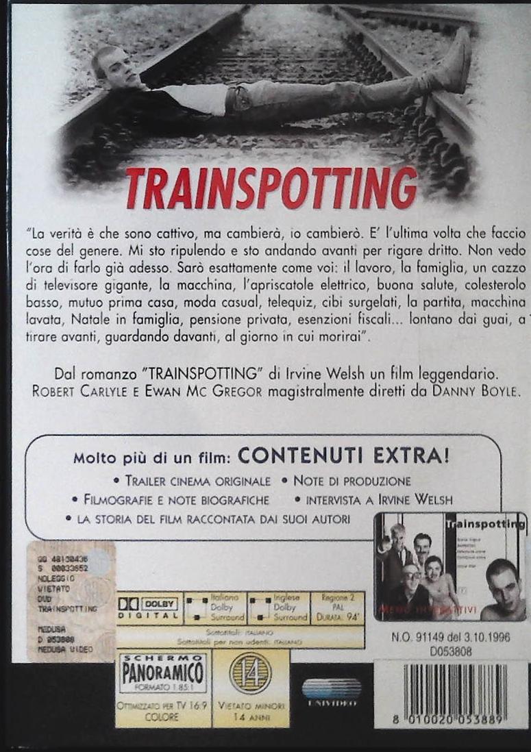 TRANSPOTTING - DVD