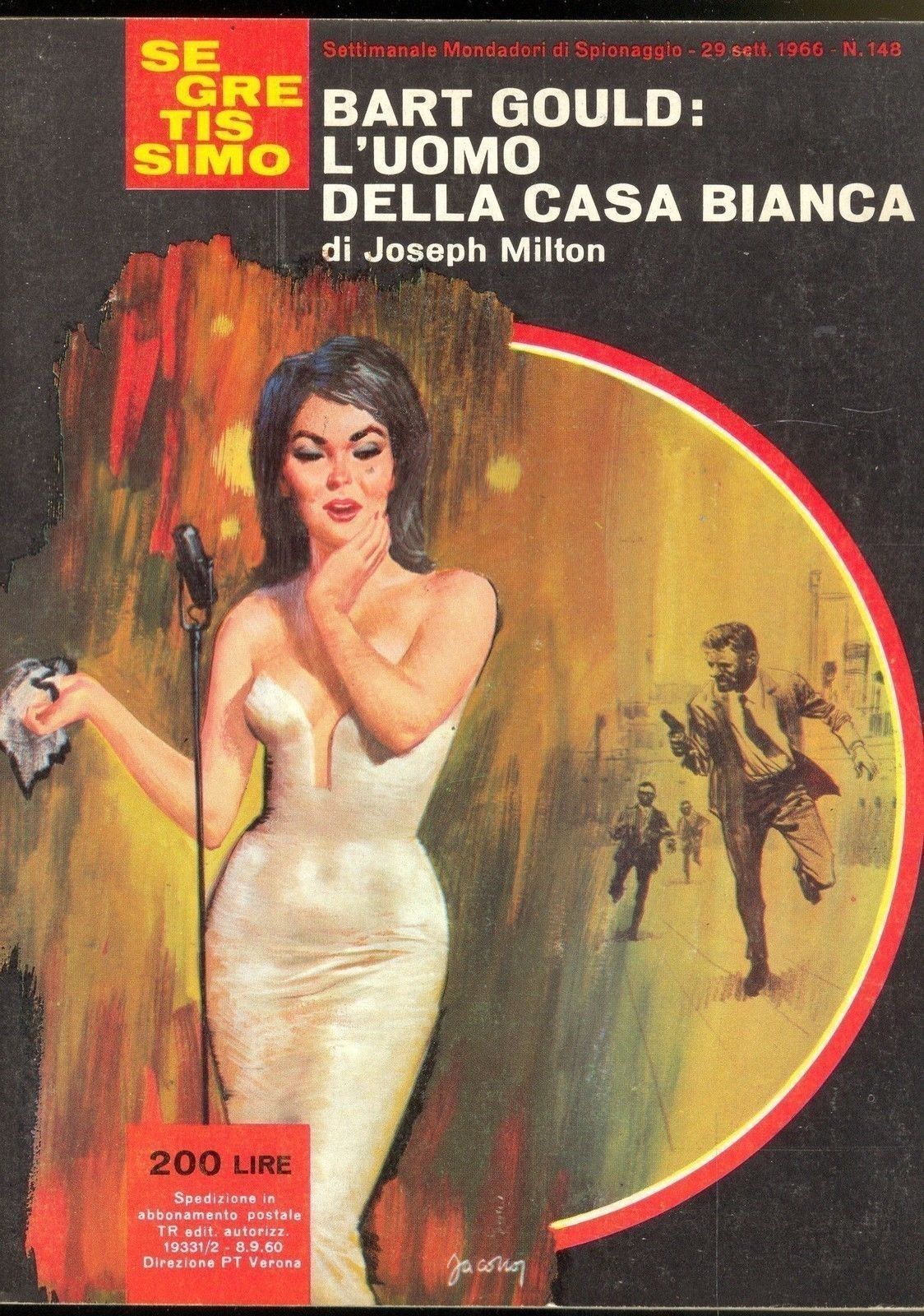 BART GOULD: L'UOMO DELLA CASA BIANCA - JOSEPH MILTON