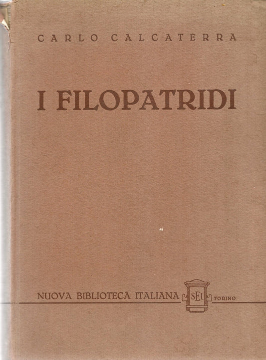 I FILOPATRIDI - CARLO CALCATERRA