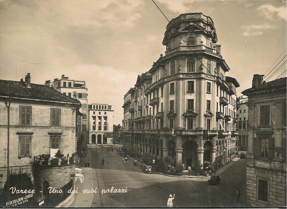 VARESE - UNO DEI SUOI PALAZZI - V1956