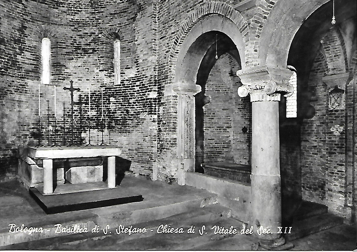 BOLOGNA BASILICA DI S. STEFANO CHIESA DI S.VITALE - NV