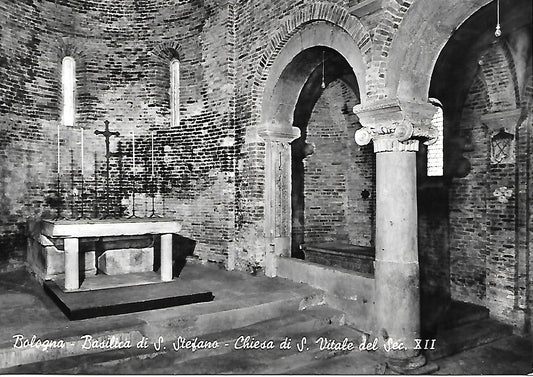 BOLOGNA BASILICA DI S. STEFANO CHIESA DI S.VITALE - NV