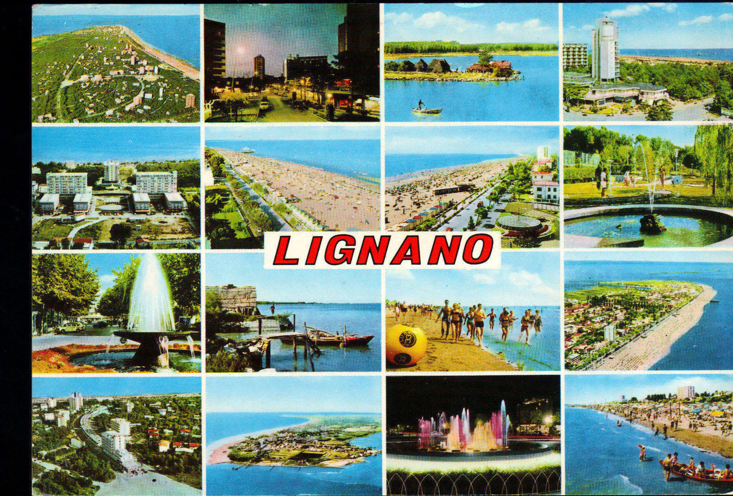 LIGNANO SABBIADORO - 16 VEDUTINE - V1987