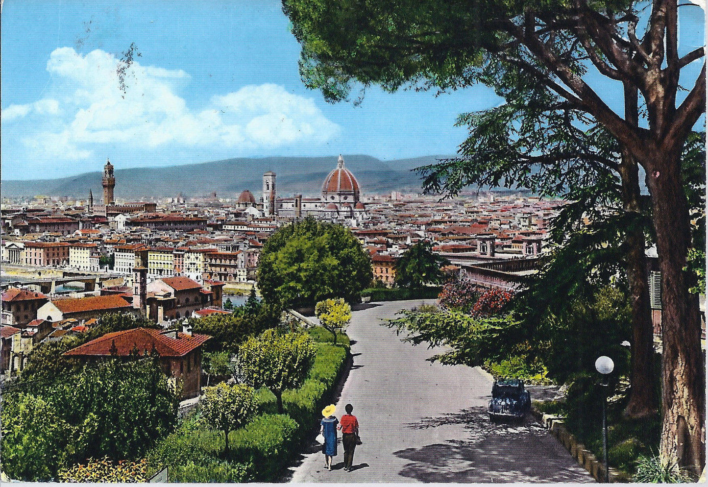 FIRENZE - PANORAMA - GENERAL VIEW - V 1962 - FG