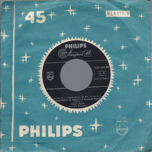 SCANDALO AL SOLE (A SUMMER PLACE) - GO - GO - PO - GO # PERCY FAITH e Orchestra