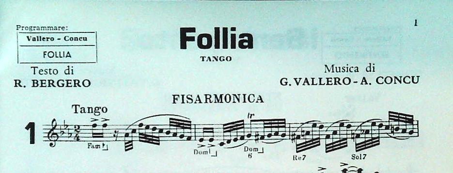 ALBINO CONCU - 10 SUCCESSI - SPARTITO-SHEET-MUSIC