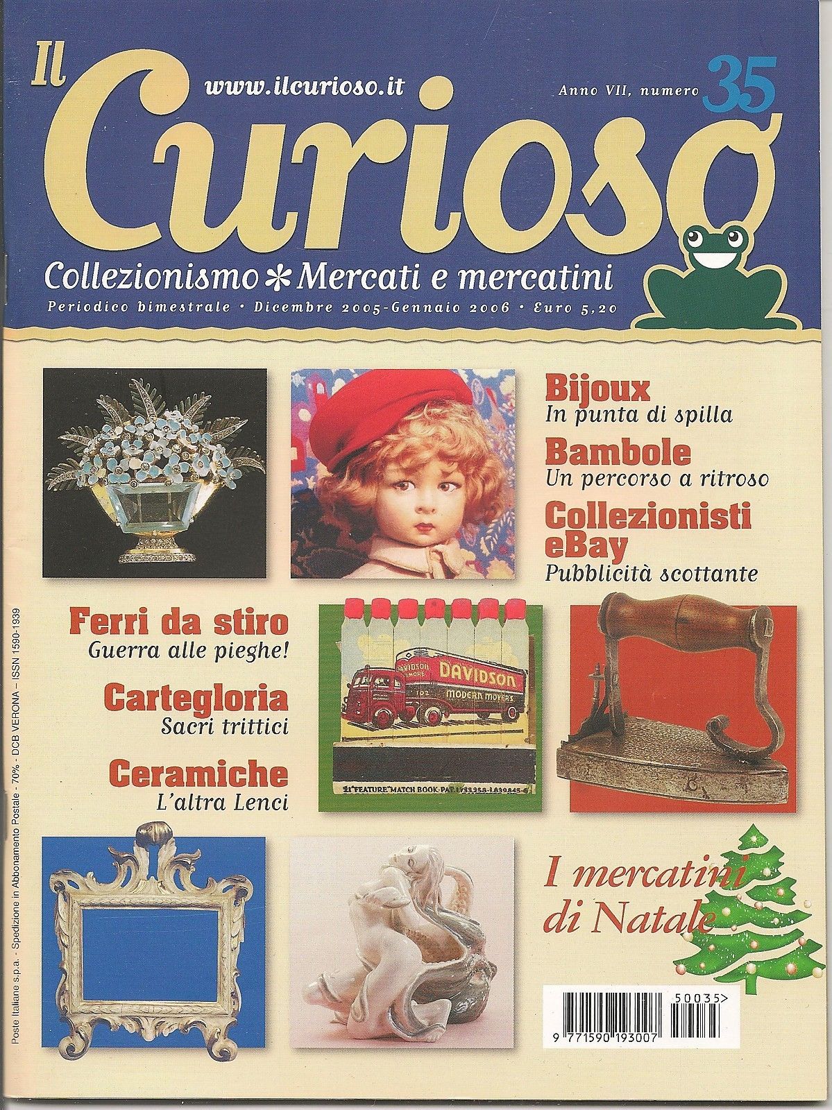 IL CURIOSO n. 35 - dicembre 2005-gennaio 2006 - Collezionismo