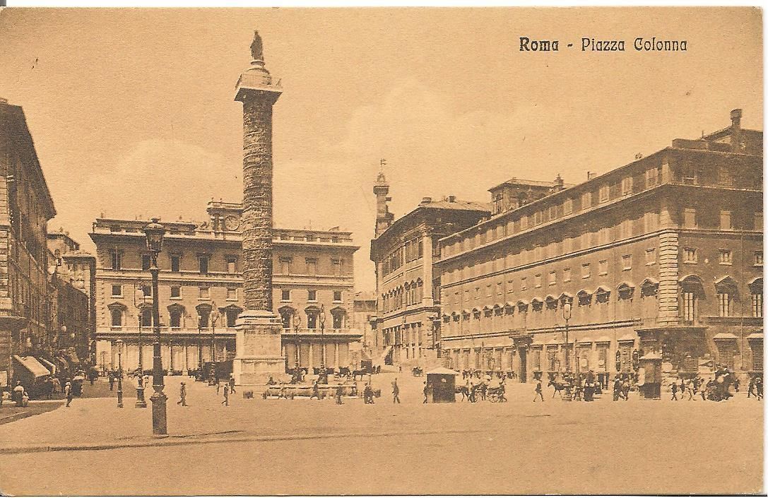 ROMA - PIAZZA COLONNA - NV