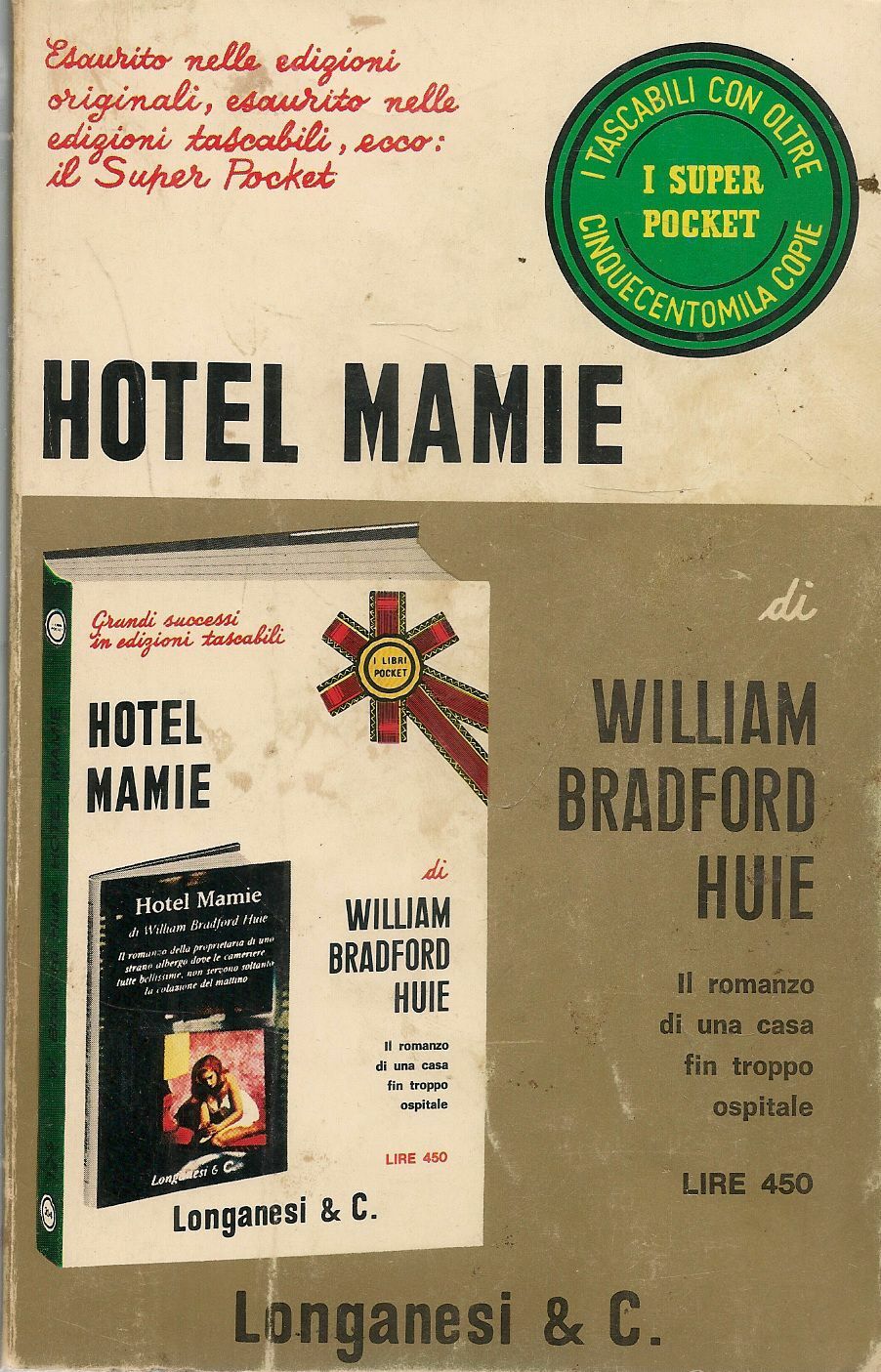 HOTEL MAMIE - WILLIAM BRADFORD HUIE