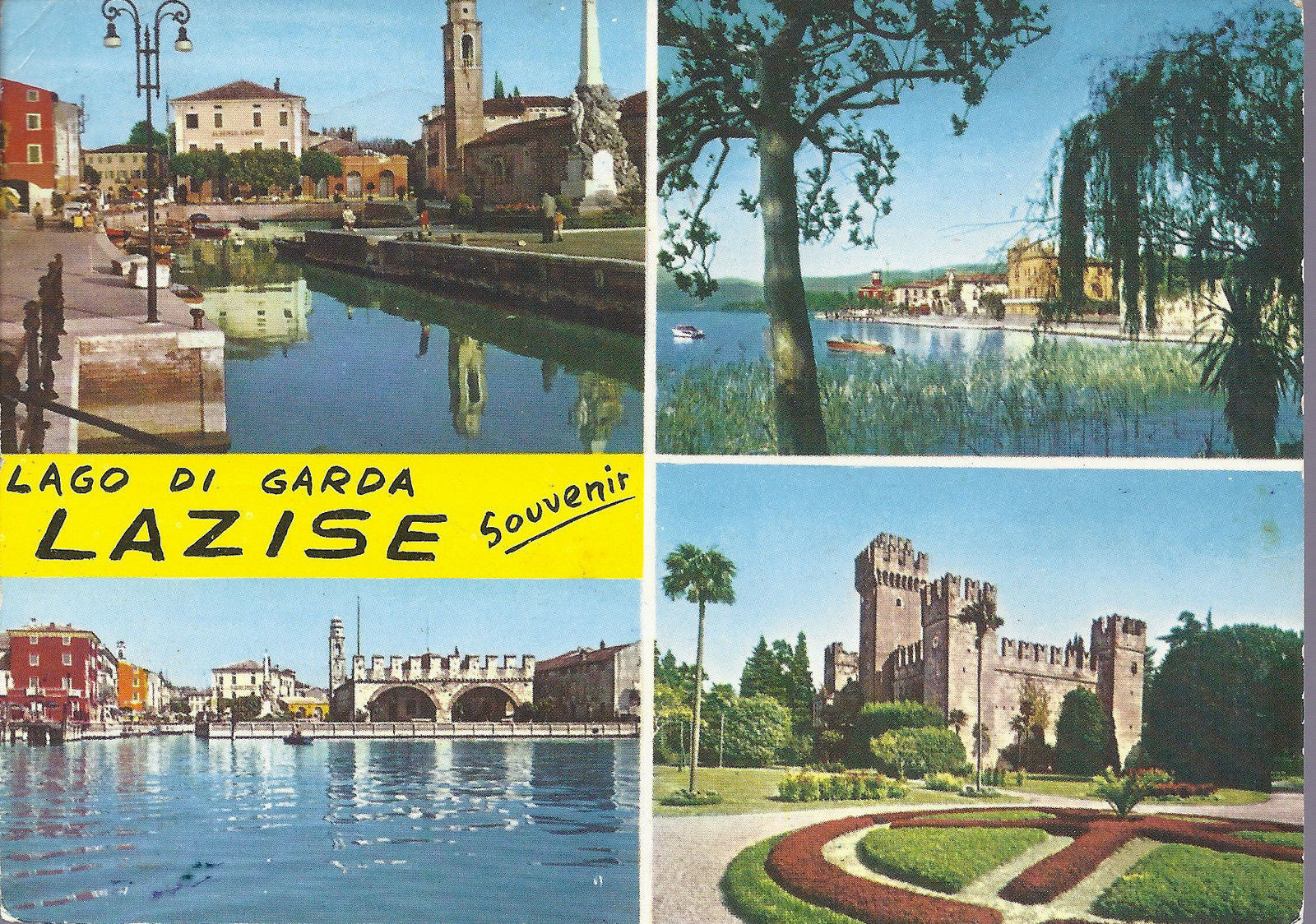 LAZISE - SOUVENIR - 4 VEDUTE - V 1964 - FG