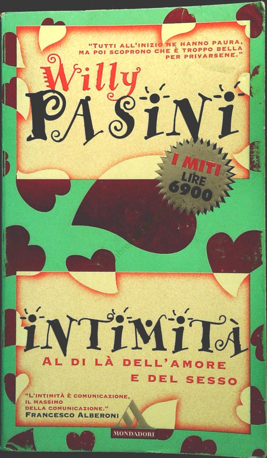 INTIMITA' - WILLY PASINI - MONDADORI 1997 - OUTLET DEL LIBRO
