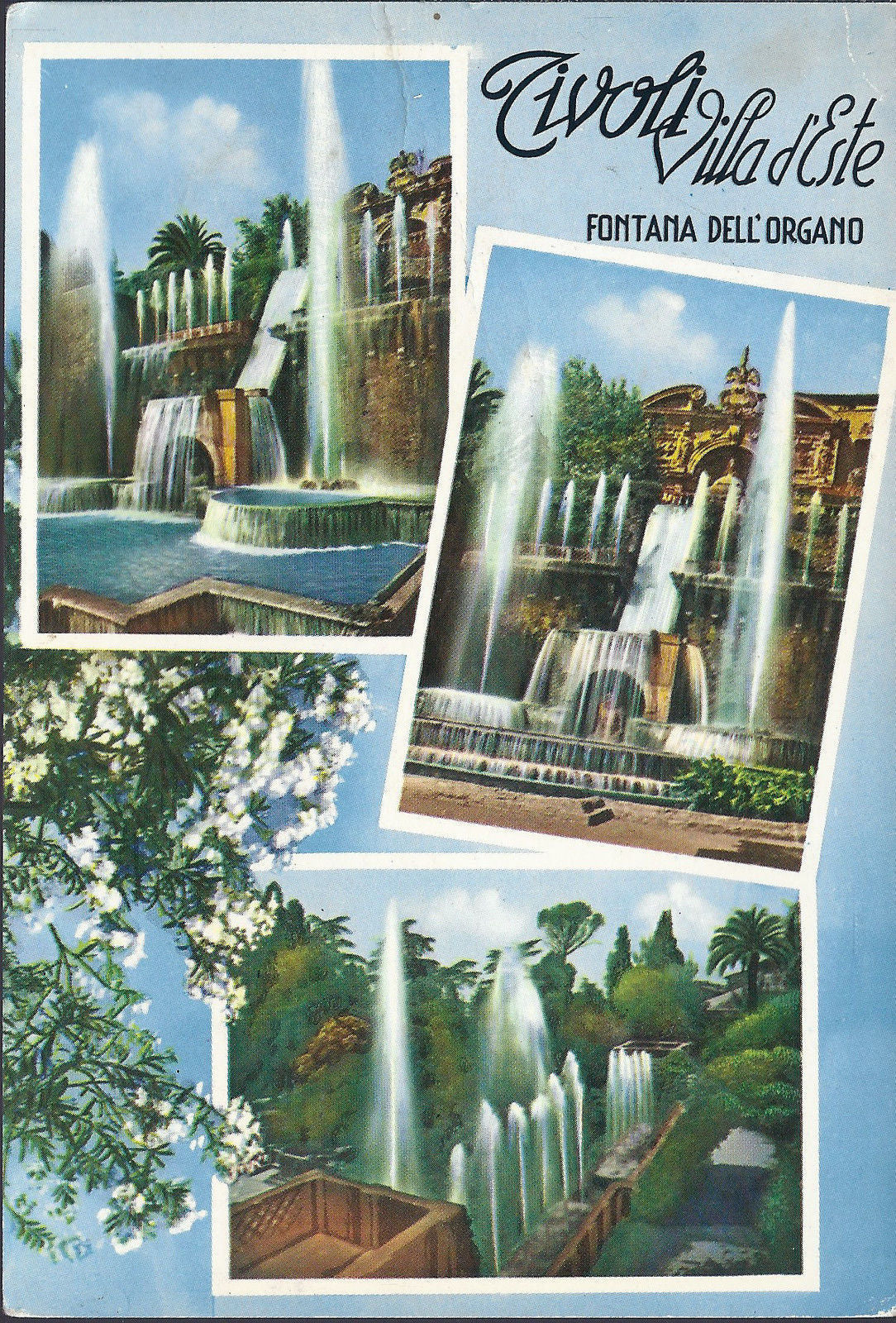 TIVOLI - VILLA D'ESTE - FONTANA DELL'ORGANO - 3 VE