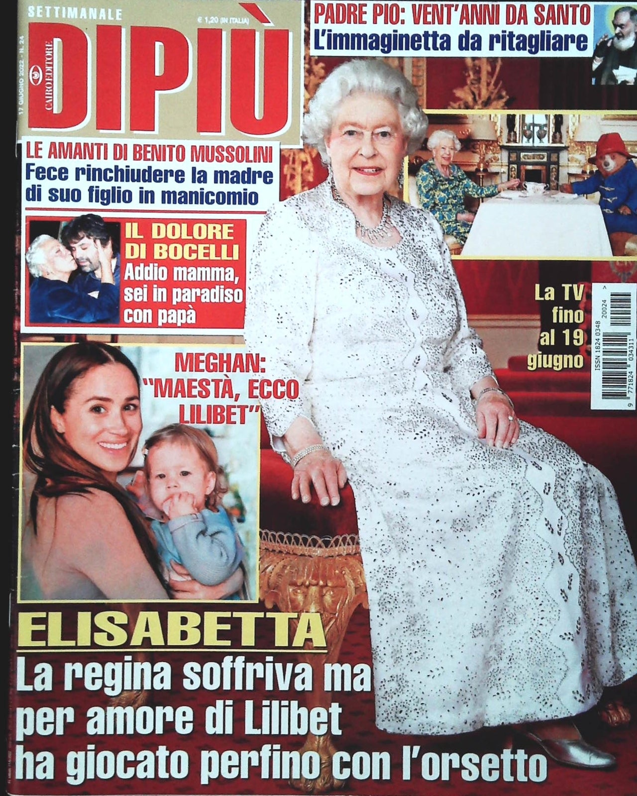 DI PIU' 17 GIUGNOP 2022 - BOCELLI-ELISABETTA-ADRE LEONID BULGAROV