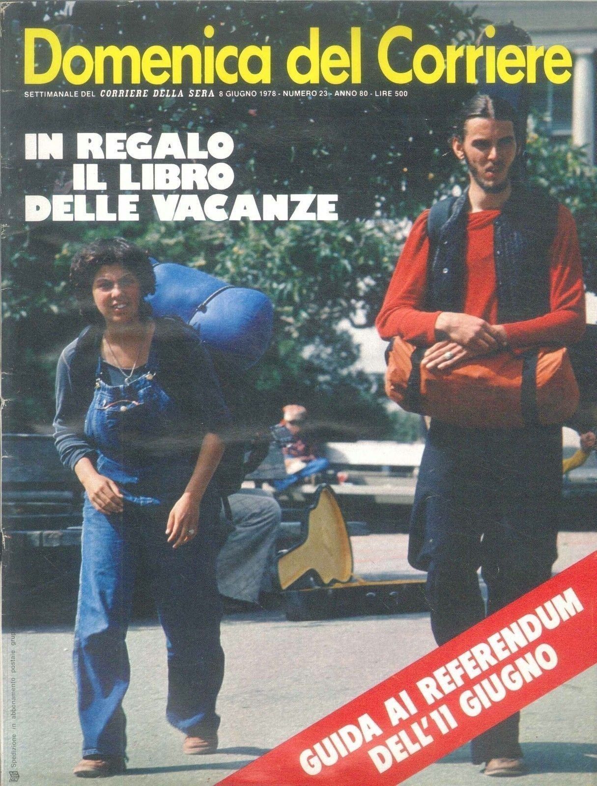 DOMENICA DEL CORRIERE N 23 - 8 GIUGNO 1978
