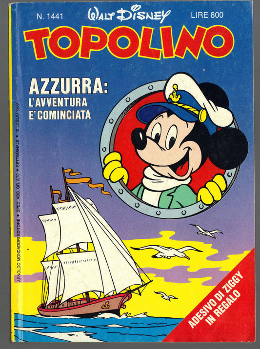 TOPOLINO N° 1441 - 10 LUGLIO 1983