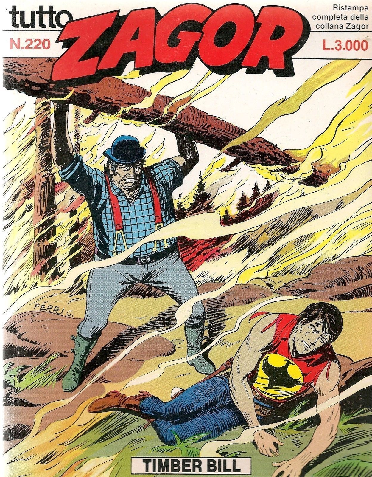 TUTTO ZAGOR N° 220 - TIMBER BILL