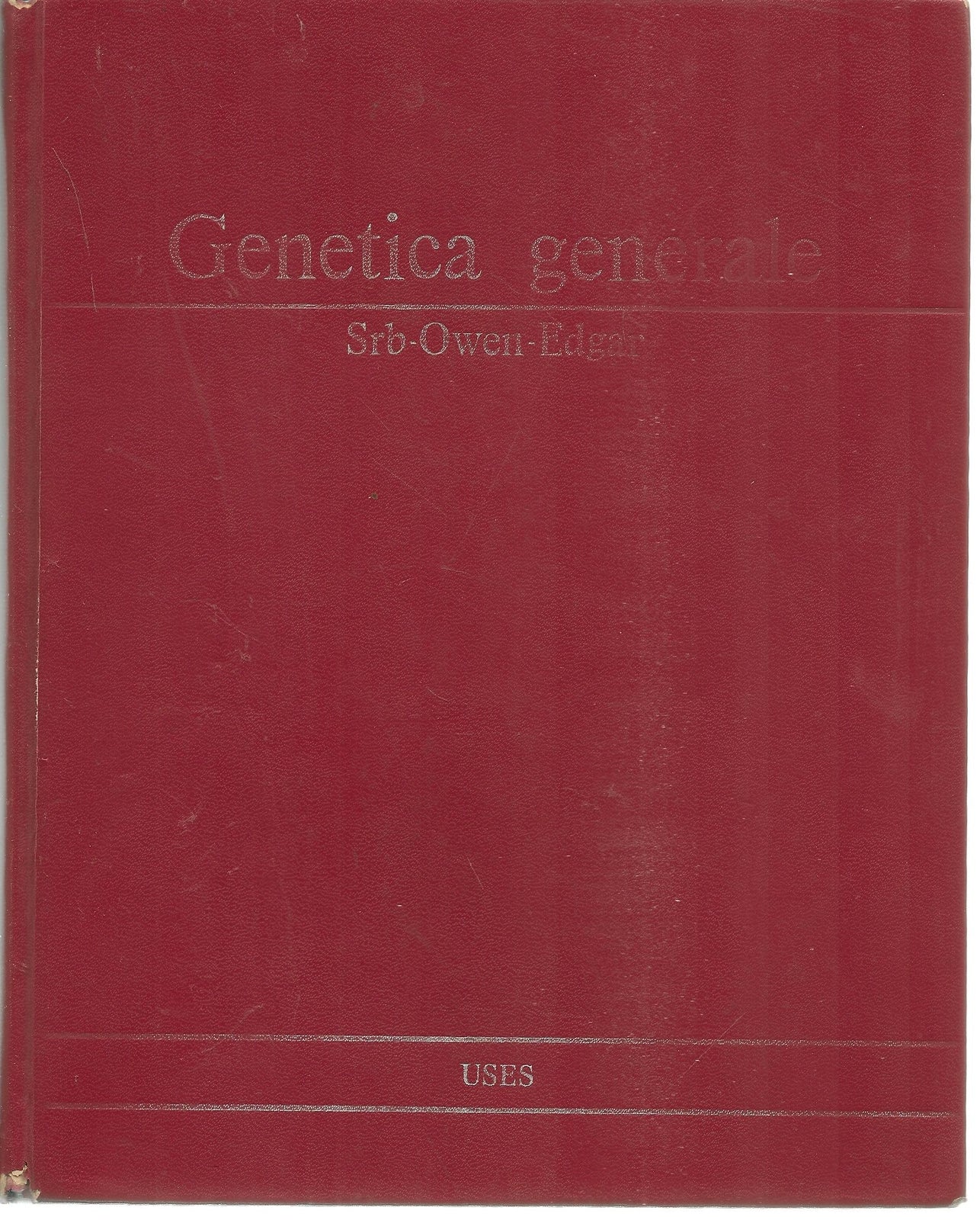 GENETICA GENERALE - SRB-OWEN-EDGAR