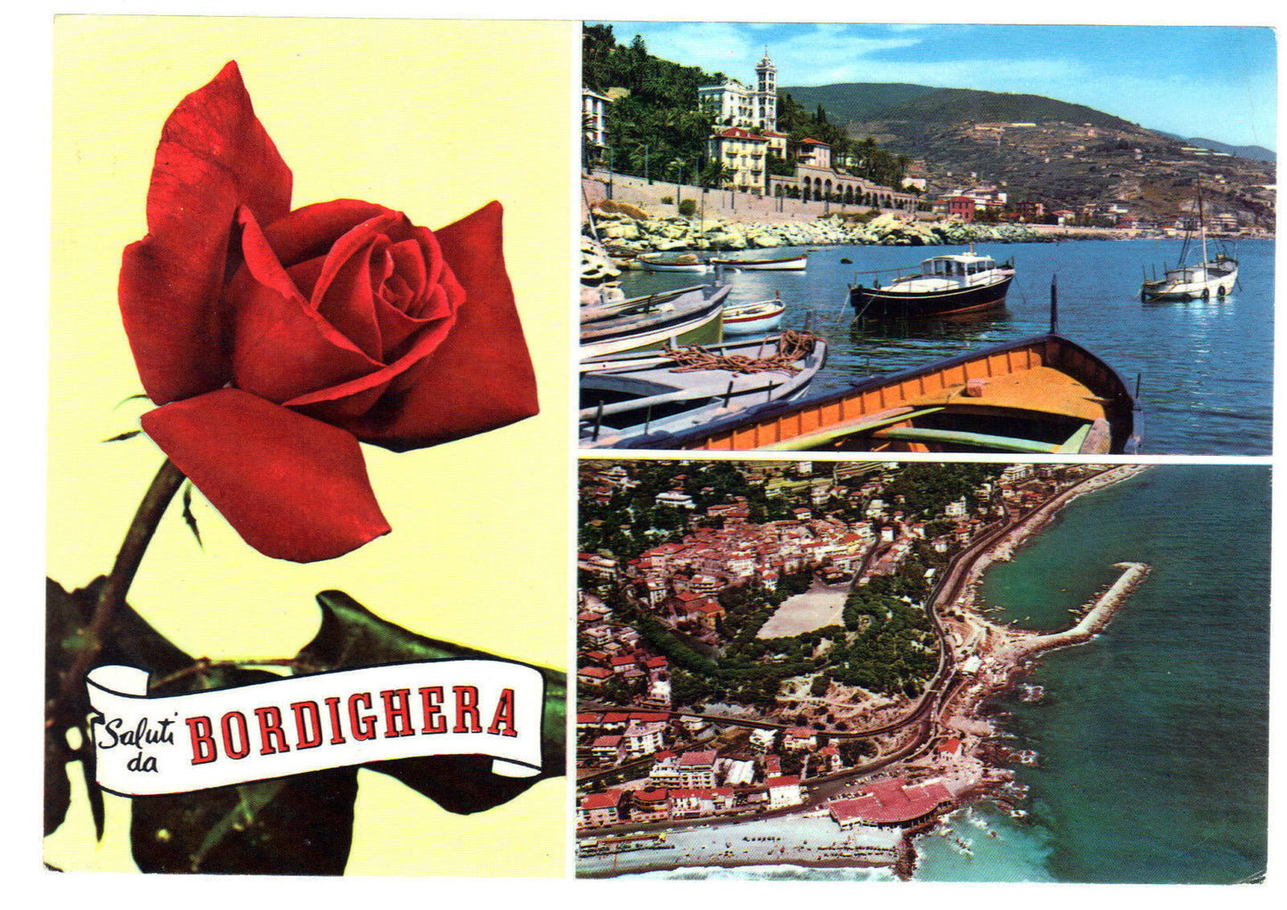 BORDIGHERA - 2 VEDUTE - VIB1967