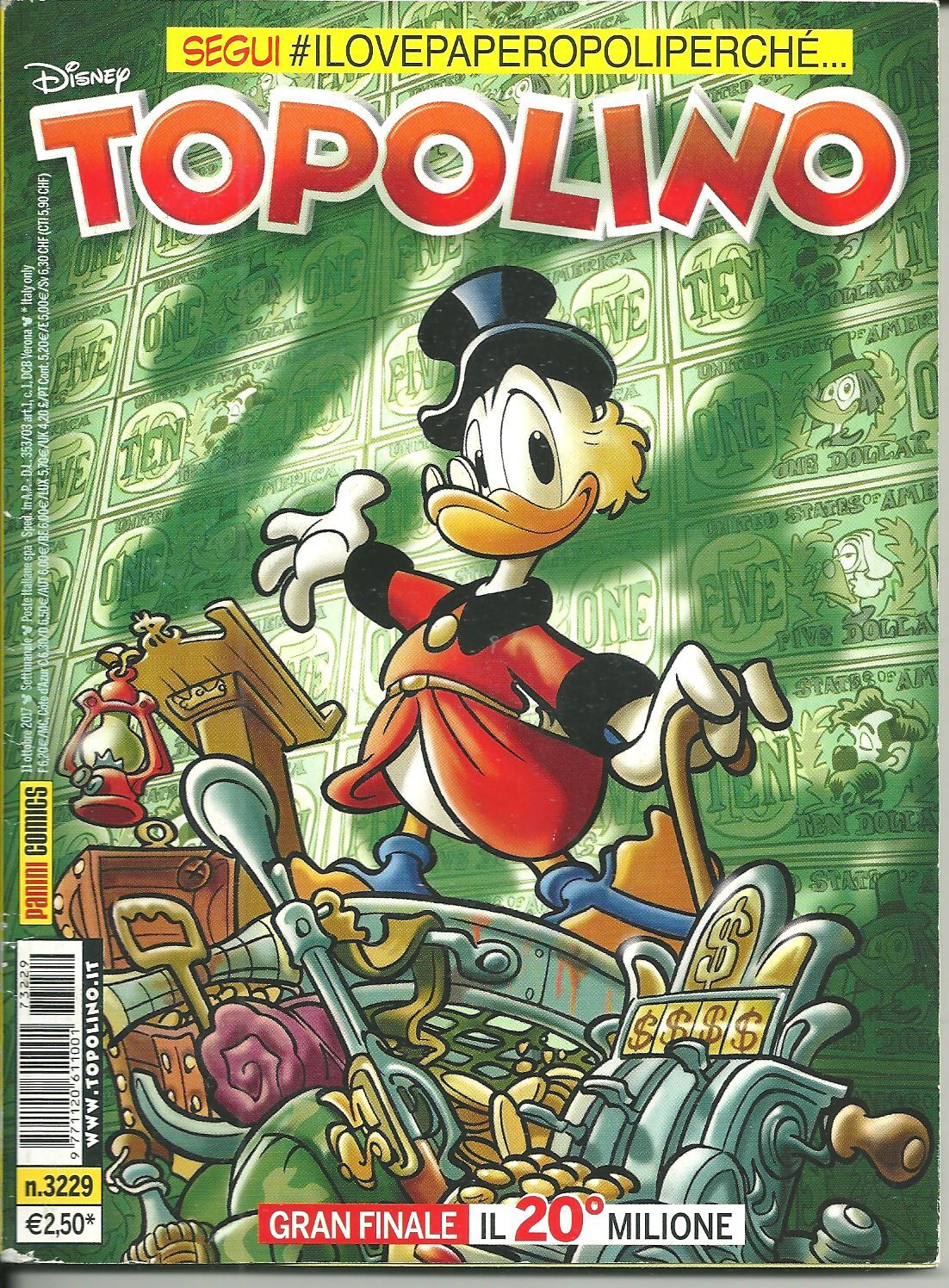TOPOLINO N. 3229 - 11 OTTOBRE 2017