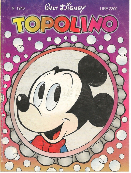 TOPOLINO N° 1940  - 31 GENNAIO 1993